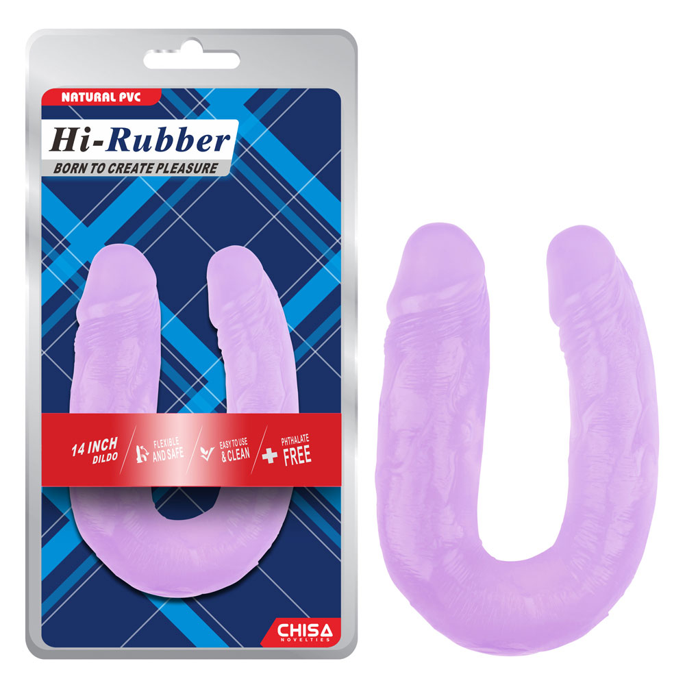 Dildo-Ungu 14 Inci