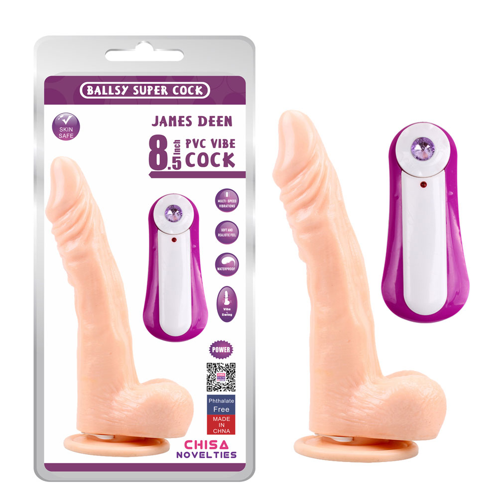 JAMES DEEN 8.5 Dildo Bergetar