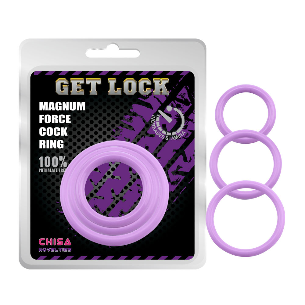 Magnum Force Cock Ring-Ungu